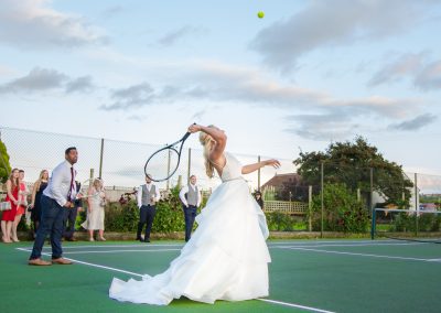 A wedding with a difference
