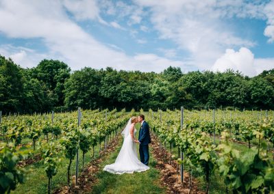Wedding in the grounds of Aldwick Estate